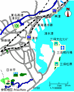 �����|�O�ۂ̒n�}